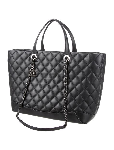 chanel bags large shopping tote